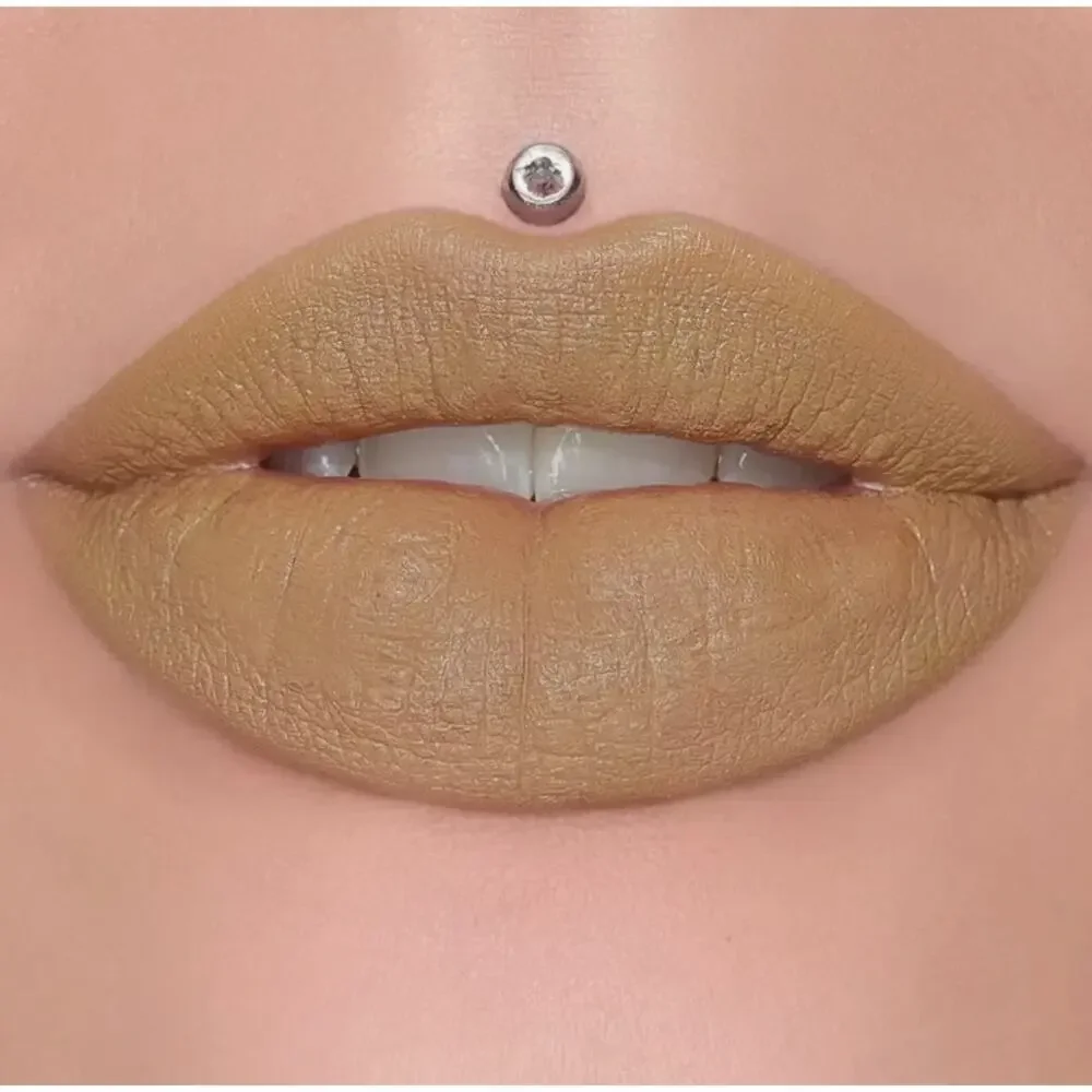 Jeffree Star Velvet Trap Unphazed Nude Olive Brown Matte Lipstick New In Box